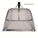 Stainless Steel Soil Sifter Drain Shovel Gardening Mesh Screen Filter Durable - 60MM