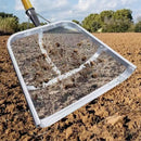 Stainless Steel Soil Sifter Drain Shovel Gardening Mesh Screen Filter Durable - 60MM