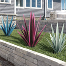 Metal Agave Flowers Plant Garden Decoration Realistic Iron for Yard Patio Lawn