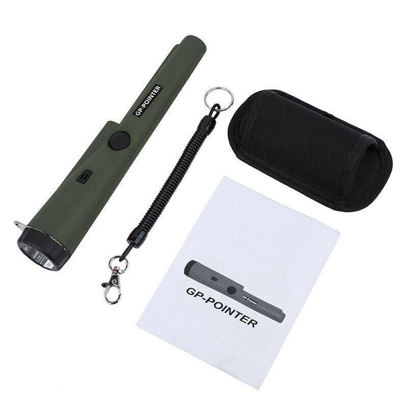 Handheld Waterproof Metal Detector Automatic Pinpointer Treasure Hunter Au Stock - Black