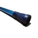 Metal Walking Stick Travel Retractable Cane Pole Compact Adjustable Lightweight - Blue