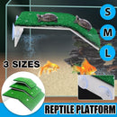 Turtle Basking Platform Ramp Reptile Tank Ladder Resting Terrace Simulation - L