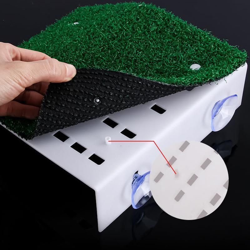 Turtle Basking Platform Ramp Reptile Tank Ladder Resting Terrace Simulation - L