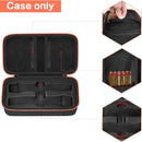 Portable EVA Microphone Storage Case Handheld Mic Box with Dividers Shockproof