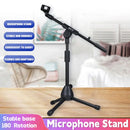 Pickup Microphone Stand Guitar Erhu Drum Band Compact Mic Tripod Small Bracket