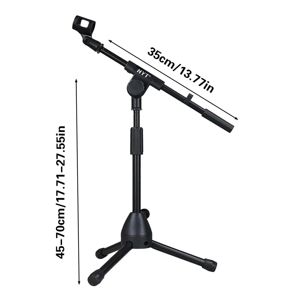 Pickup Microphone Stand Guitar Erhu Drum Band Compact Mic Tripod Small Bracket