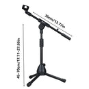 Pickup Microphone Stand Guitar Erhu Drum Band Compact Mic Tripod Small Bracket