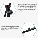 Pickup Microphone Stand Guitar Erhu Drum Band Compact Mic Tripod Small Bracket