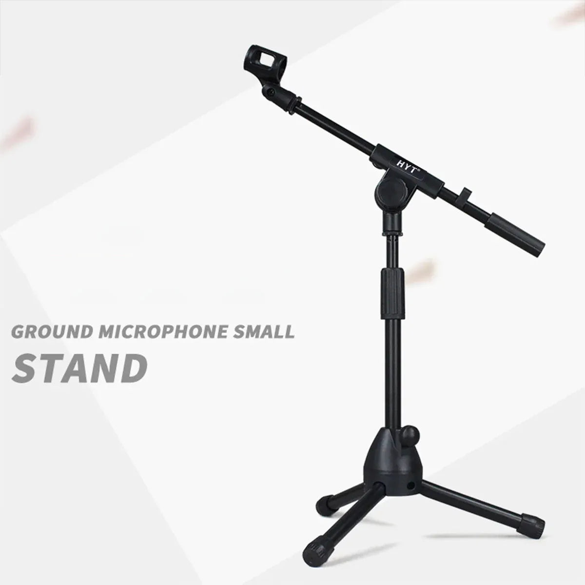 Pickup Microphone Stand Guitar Erhu Drum Band Compact Mic Tripod Small Bracket