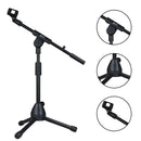 Pickup Microphone Stand Guitar Erhu Drum Band Compact Mic Tripod Small Bracket