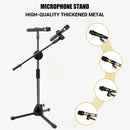 Foldable Adjustable Microphone Tripod Stand Durable NonSlip Stage Studio Karaoke
