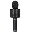 Karaoke Microphone Speaker Wireless Bluetooth Handheld Mic Usb Player Ktv Ws858 - Black
