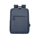 Waterproof Laptop Backpack Bag for Men Women School Travel Business Use - Blue 1 Zipper