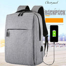 Waterproof Laptop Backpack Bag for Men Women School Travel Business Use - Blue 1 Zipper