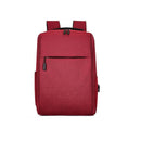 Waterproof Laptop Backpack Bag for Men Women School Travel Business Use - Red 1 Zipper