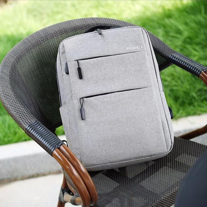 Waterproof Laptop Backpack Bag for Men Women School Travel Business Use - Red 1 Zipper