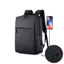 Waterproof Laptop Backpack Bag for Men Women School Travel Business Use - Red 1 Zipper