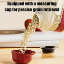 3PCS Airtight Grain Storage Container Set with Handle for Pantry