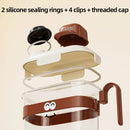 3PCS Airtight Grain Storage Container Set with Handle for Pantry