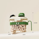 3PCS Airtight Grain Storage Container Set with Handle for Pantry