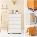 2pcs Adjustable Refrigerator Washing Machine Base Stand Movable Support Shelf - Grooved