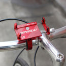 Aluminium Alloy Bicycle Phone Holder Handlebar Mount For Bike Motorcycle - Black