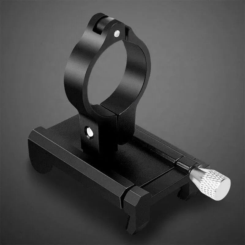Aluminium Alloy Bicycle Phone Holder Handlebar Mount For Bike Motorcycle - Silver