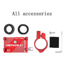 Aluminium Alloy Bicycle Phone Holder Handlebar Mount For Bike Motorcycle - Silver