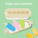 Beige 6-Cavity Ice Pop Mould with Carry Case - 1 Piece