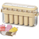 Beige 6-Cavity Ice Pop Mould with Carry Case - 1 Piece