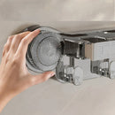 Wall-mounted Mop Fixing Rack Universal Model Strong Suction Cup Bathroom Rack - Transparent