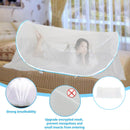 Pop Up Mosquito Net Foldable Portable Bed Travel Dormitory Adjustable Size