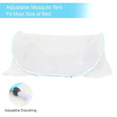 Pop Up Mosquito Net Foldable Portable Bed Travel Dormitory Adjustable Size