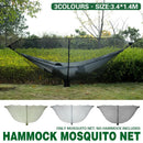 Hammock Mosquito Net Separate Anti-Mosquito Cover For Outdoor Picnic Camping - Green