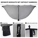 Hammock Mosquito Net Separate Anti-Mosquito Cover For Outdoor Picnic Camping - Green