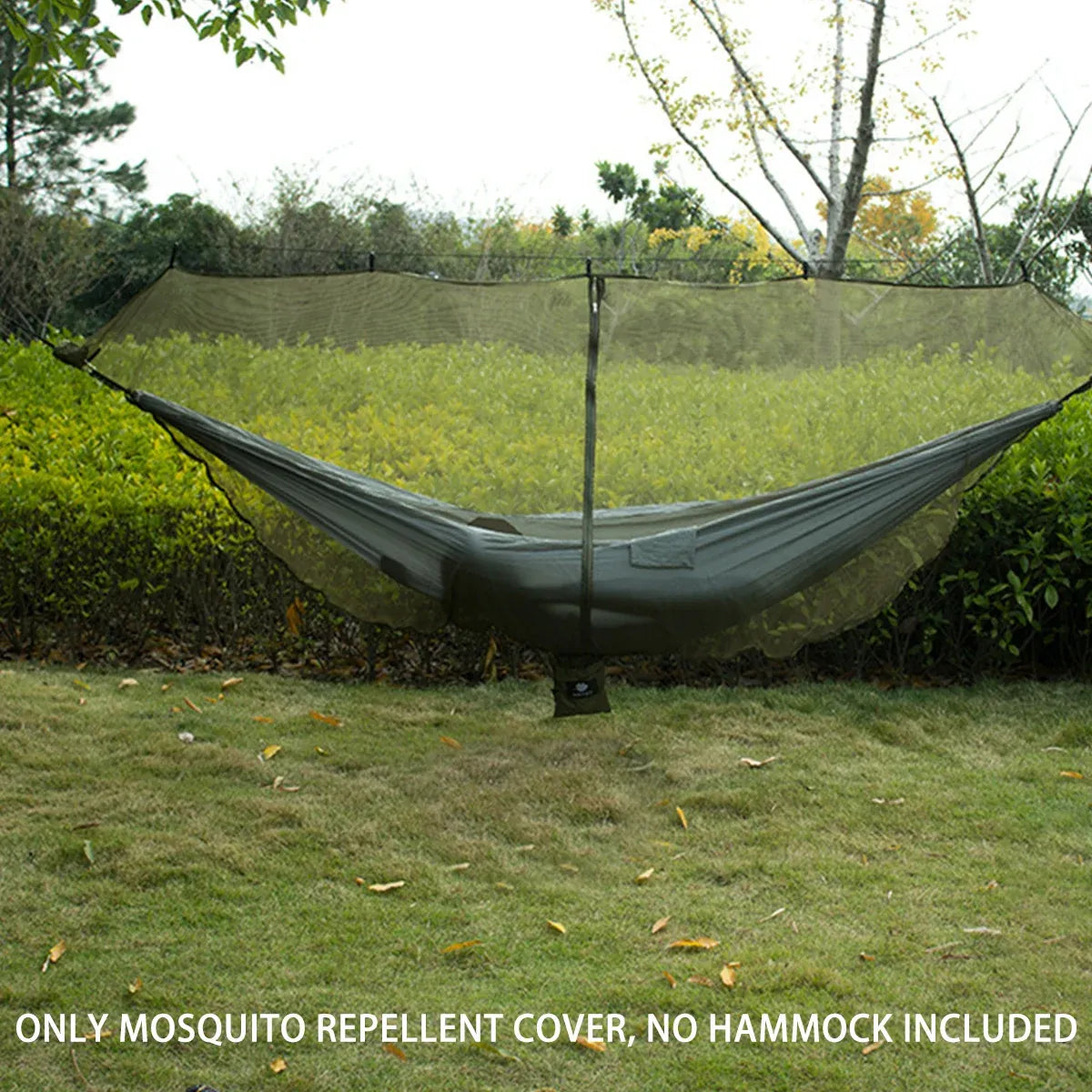 Hammock Mosquito Net Separate Anti-Mosquito Cover For Outdoor Picnic Camping - Green