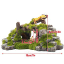 1-Piece Resin Moss Bridge Aquarium Decoration