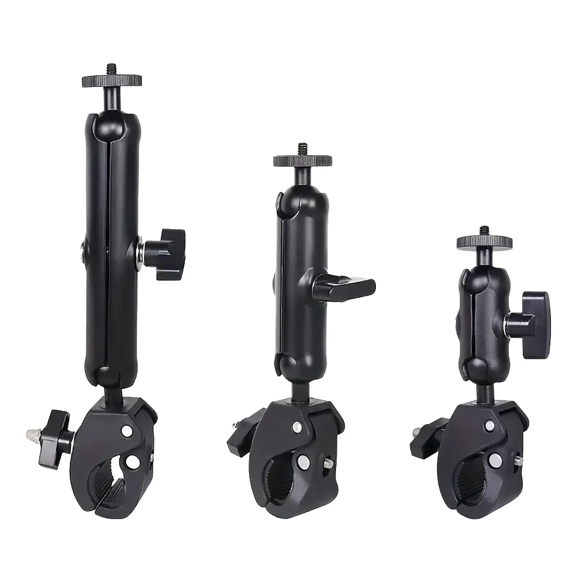 Motorcycle Phone Camera Mount Anti Shake for Bike Scooter Navigation Secure - L