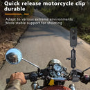 Motorcycle Phone Camera Mount Anti Shake for Bike Scooter Navigation Secure - L