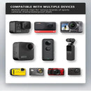 Motorcycle Phone Camera Mount Anti Shake for Bike Scooter Navigation Secure - M