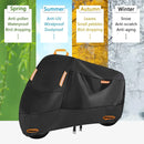Motorcycle Cover Universal Waterproof Dustproof Bike Cover Outdoor Protection - L