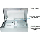 Humane Rodent Catcher Reusable Pest Control Box Enclosed Design for Home Use