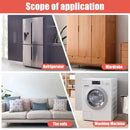 4pcs Movable Washing Machine Stand Furniture Moving Bracket Appliance Roller