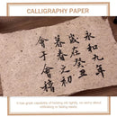 50 Sheets Handmade Mulberry Paper Traditional Craft for Calligraphy Painting