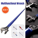 4 in 1 Multi Function Adjustable Wrench Tool Heavy Duty Mechanic Wrench Set
