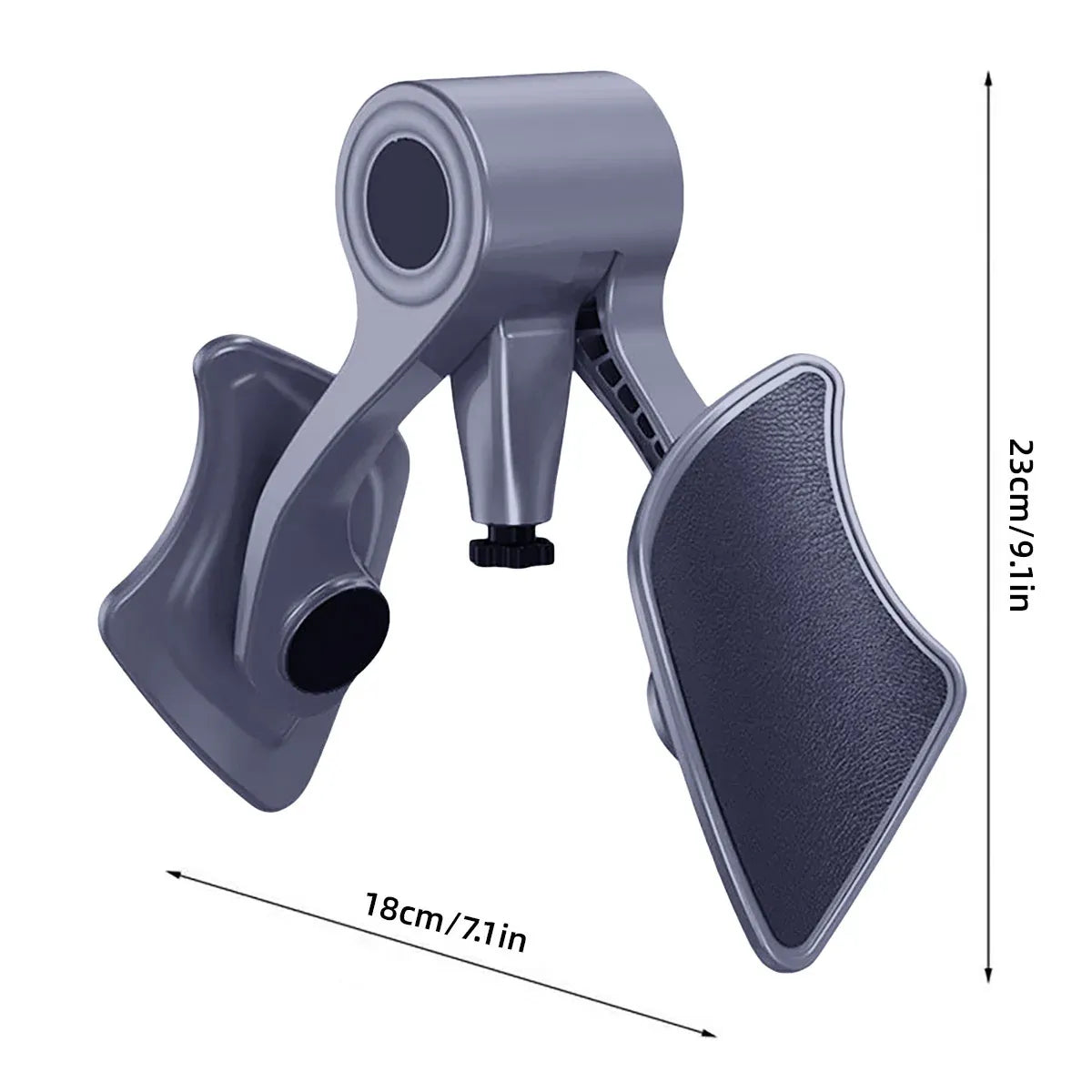 Hip Trainer Kegel Exerciser For Inner Thigh Leg Arm Pelvic Floor Muscle Buttocks - Black