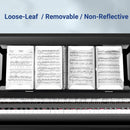 A4 Piano 4 Page Music Sheet Folder Binder Replaceable Inner Core Durable Use