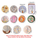 10PCS Cookie Tin Box Metal Biscuit Gift Box Candy Packaging Dragon Year Baking - Carrot Rabbit
