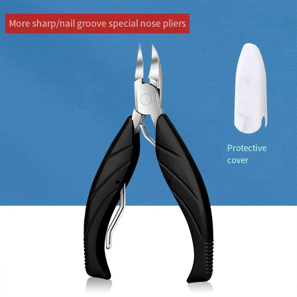 Professional Nail Clippers Set Manicure Pedicure Kit Stainless Steel Tools