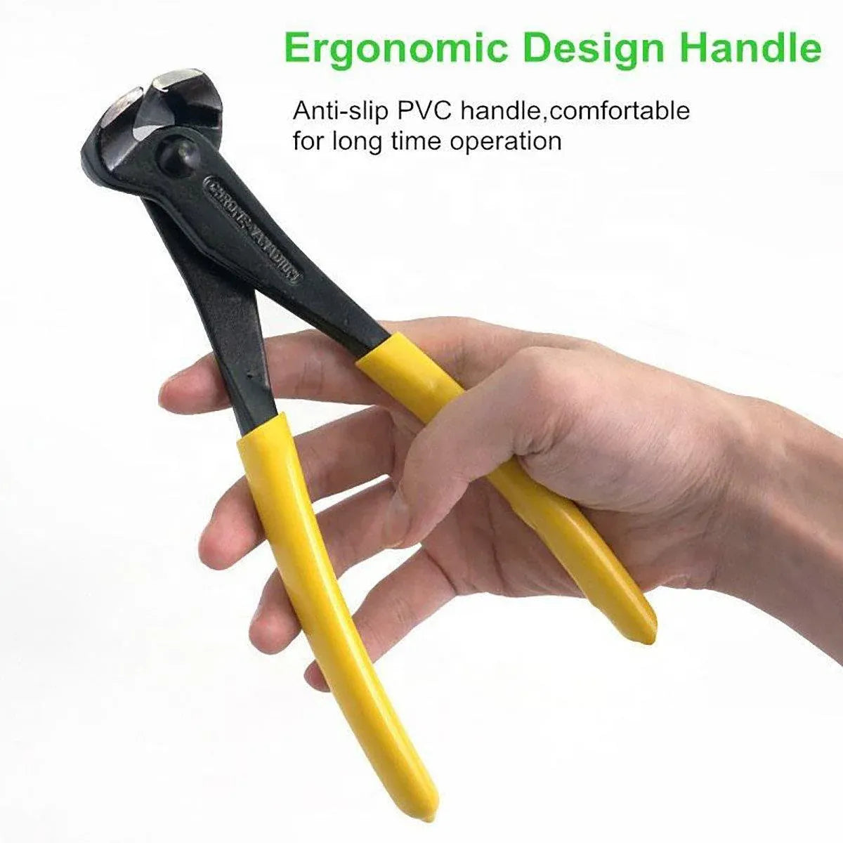 Nail Puller Nail Remover Tool Cutting Pliers Carpenter Tools End Cutting Pliers - 7 inch